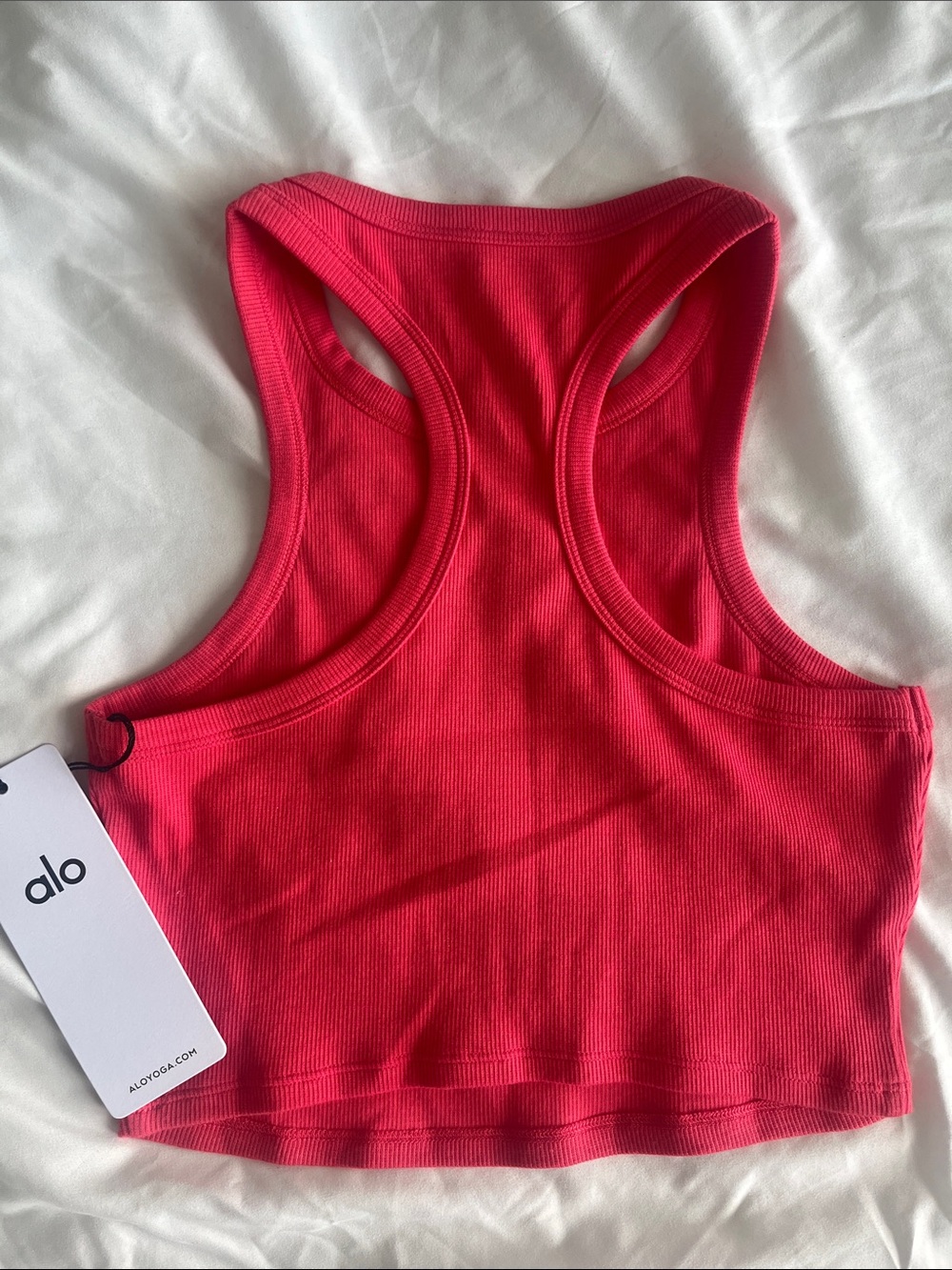 ALO Yoga Aspire Tank - Candy Red - Picture 3 of 4